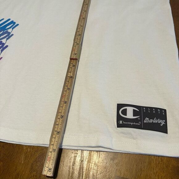 Champion It's A Living T-Shirt Mens Size 2XL The Way Up Street Art Graffiti XXL - Picture 10 of 10